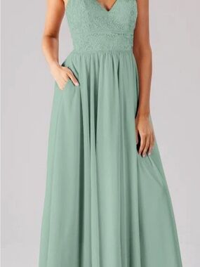 Kennedy Blue | Dresses | Kennedy Blue Sage Bridesmaid Dress